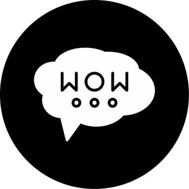 çizgi simgesi. Vay ve vay sembolü. Vektör çizimi. beyaz üzerine izole.