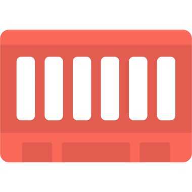 Sunucu. Web simgesi basit illüstrasyon