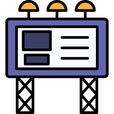 bilgisayar ekranı simgesi, vektör illüstrasyonu