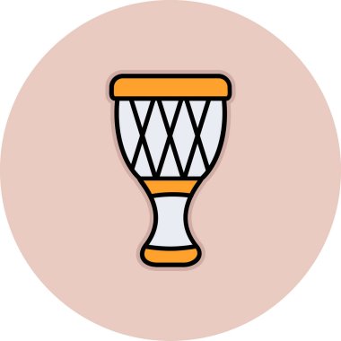 Modern bir simgenin vektör illüstrasyonu