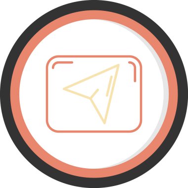 seo modern simgesinin vektör illüstrasyonu