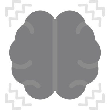 Parkinson web simgesi basit vektör illüstrasyonu