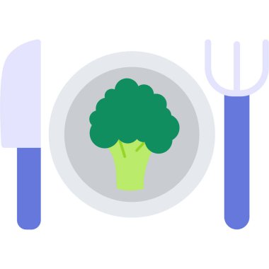 Gıda simgesinin vektör illüstrasyonu