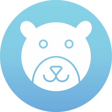 Domuz simgesi, vektör illüstrasyonu