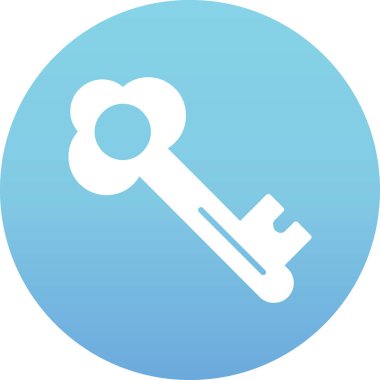 anahtar simgesi, vektör illüstrasyonu