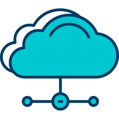 Bulut hesaplama. Web simgesi