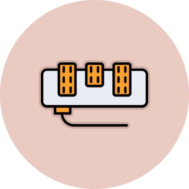 Seo simgesinin vektör illüstrasyonu