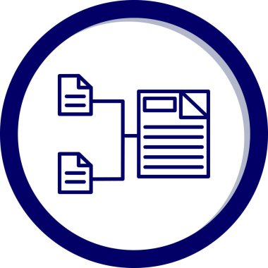 Modern b 'nin vektör illüstrasyonunda belgenin eksik simgesi