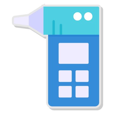 Telefon simgesi vektör illüstrasyonu