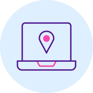 GPS konumu. Basit resimleme