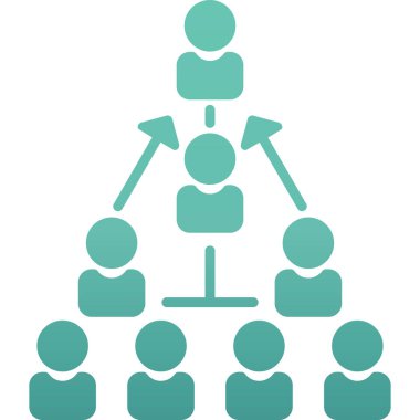 grup insanları ikon vektör illüstrasyonu