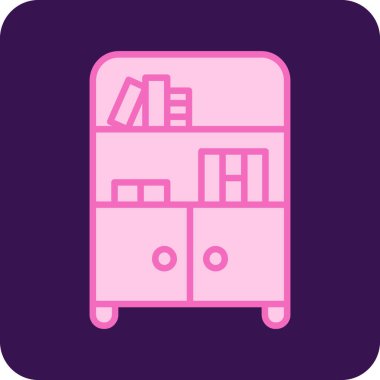 Kitap simgesinin vektör illüstrasyonu