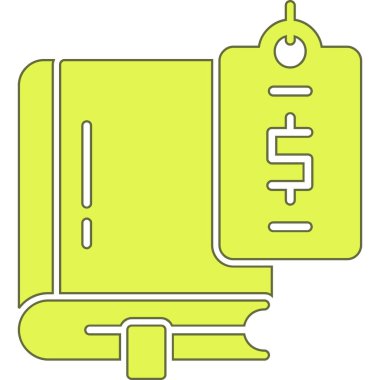 Modern ofis masasının vektör simgesi