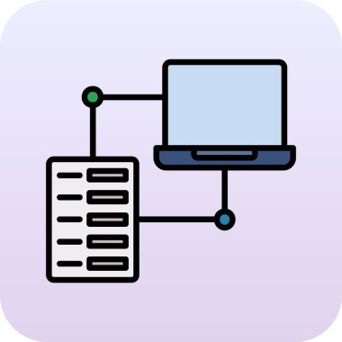 ağ paylaşım simgesi çizimi