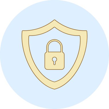 Modern b 'nin vektör illüstrasyonu simge kilidinden yoksun