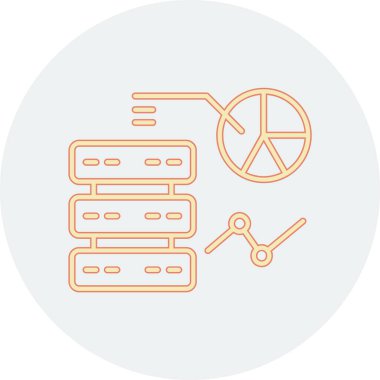 seo modern simgesinin vektör illüstrasyonu