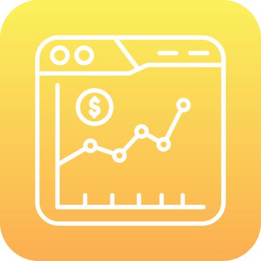 seo modern simgesinin vektör illüstrasyonu