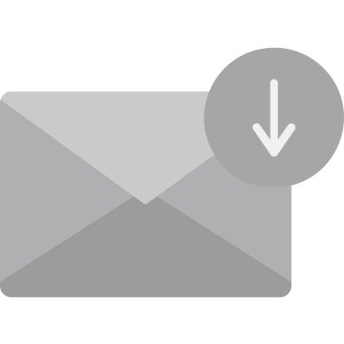 Vektör modern gri daire simgesi beyaz arka plan üzerinde