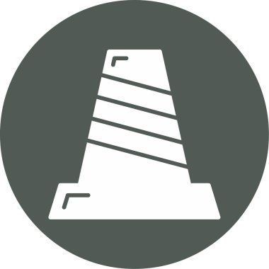 Modern yol simgesinin vektör illüstrasyonu