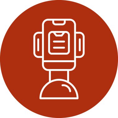 seo modern simgesinin vektör illüstrasyonu