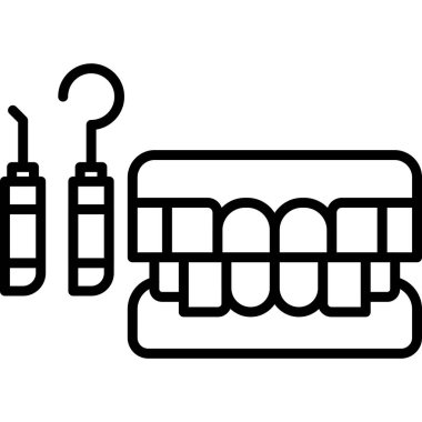 Tıbbi test tüpleri simgesi, özet biçimi