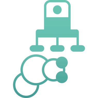 seo modern simgesinin vektör illüstrasyonu