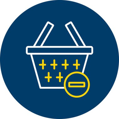 Sepet simgesi, vektör illüstrasyonu ekle