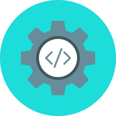 Web ayarı simgesi. Basit resimleme