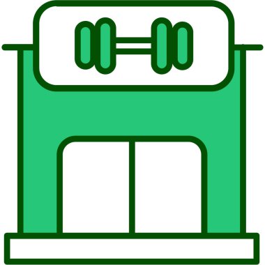 Bir makinenin vektör illüstrasyonu