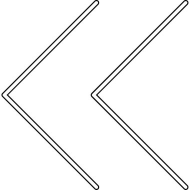 ok simgesinin vektör illüstrasyonu