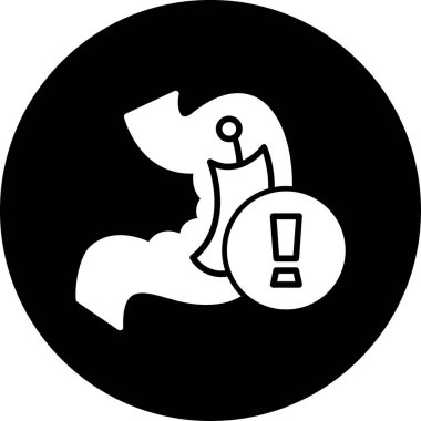 Hayvan köpek simgesi - taslak biçiminde