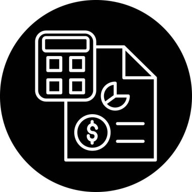 İş simgesinin vektör illüstrasyonu