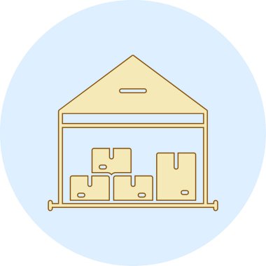 Modern simgenin vektör illüstrasyonu