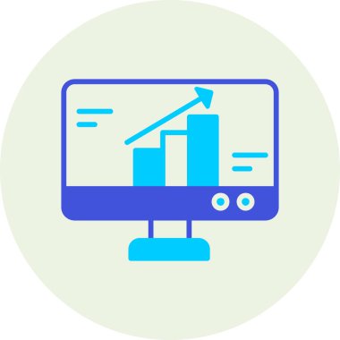 seo modern simgesinin vektör illüstrasyonu