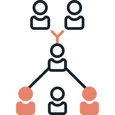 insanlar simge vektör illüstrasyonu