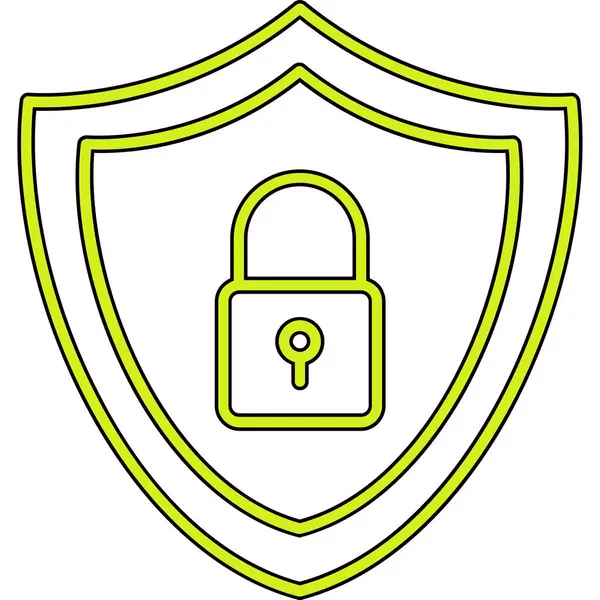 Asma Kilit Simgesi Moda Biçiminde İzole Arkaplan