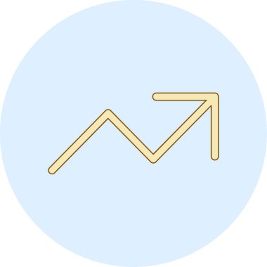 ok işareti simge vektör çizim