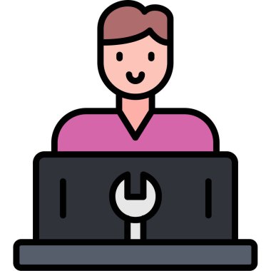 Müşteri Destek Servisi simgesini