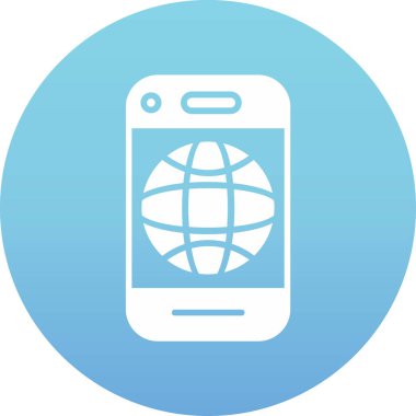 Cep telefonu. Basit resimleme