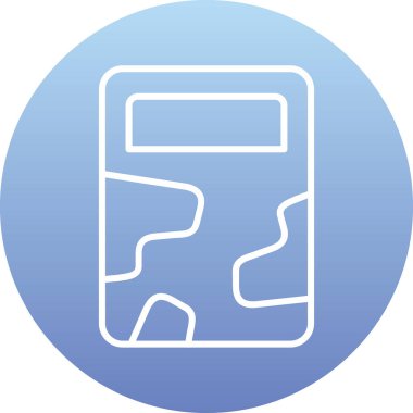 Modern b 'nin vektör illüstrasyonu eksik simgesi