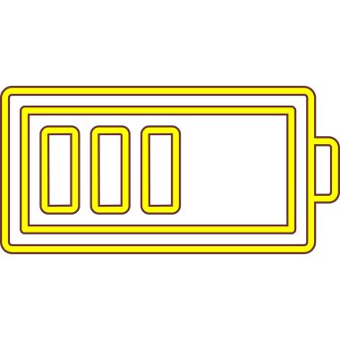 pil simgesi, vektör illüstrasyon tasarımı