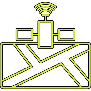 Kablosuz ağ simgesi. Web simgesi vektör simgesi