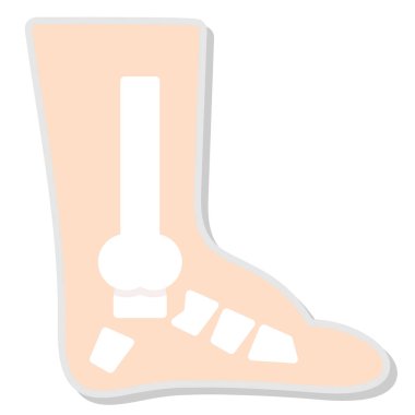 Çizgi roman çıkartması Kış Çorabı