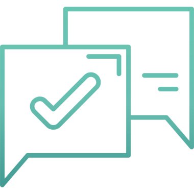 Kontrol listesi simgesi vektör illüstrasyonu