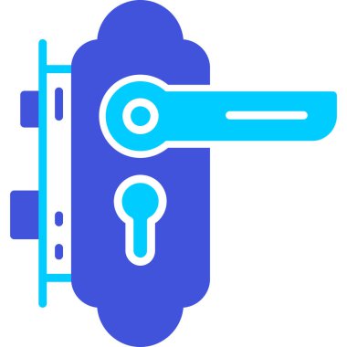 Anahtar. Web simgesi basit illüstrasyon