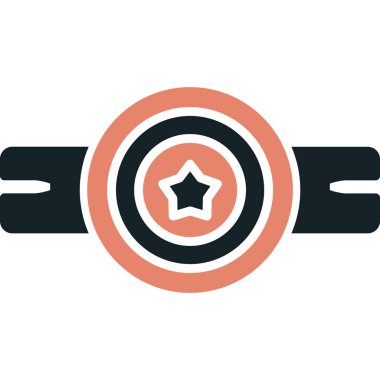 hedef simge vektör illüstrasyonu