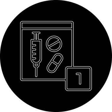 tıbbi simge vektör illüstrasyonu