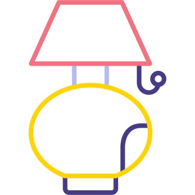 Lamba. Web simgesi basit illüstrasyon