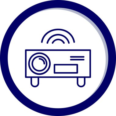 Radyo sinyalinin vektör çizimi