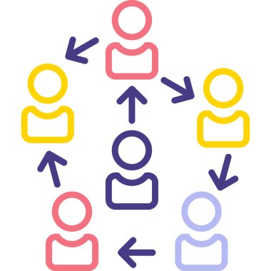 seo modern simgesinin vektör illüstrasyonu